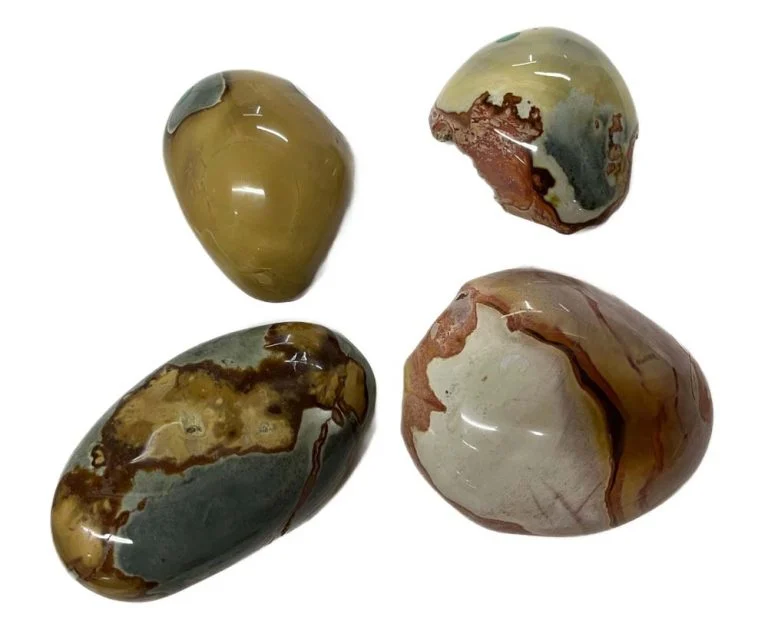 Polychrome Jasper 1 Face Polish - Driftstone Pueblo