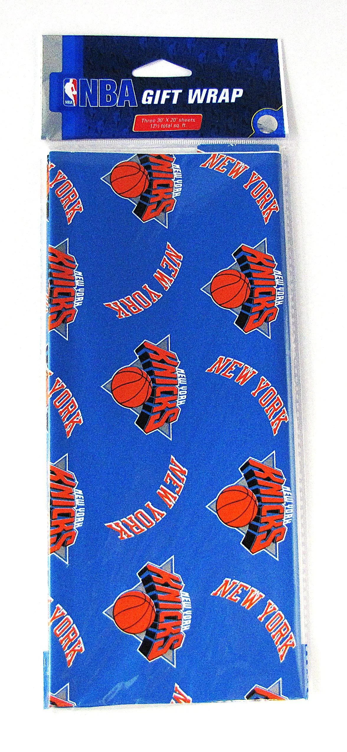 NBA New York Knicks Wrapping Paper - Pro Specialties Group