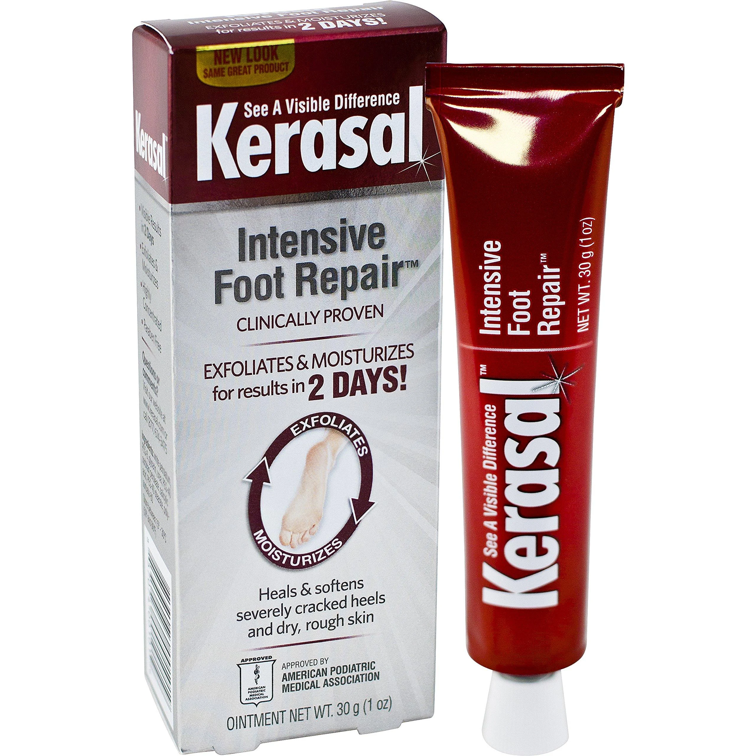 Kerasal Exfoliating Moisturizing Foot Ointment 30 Gram