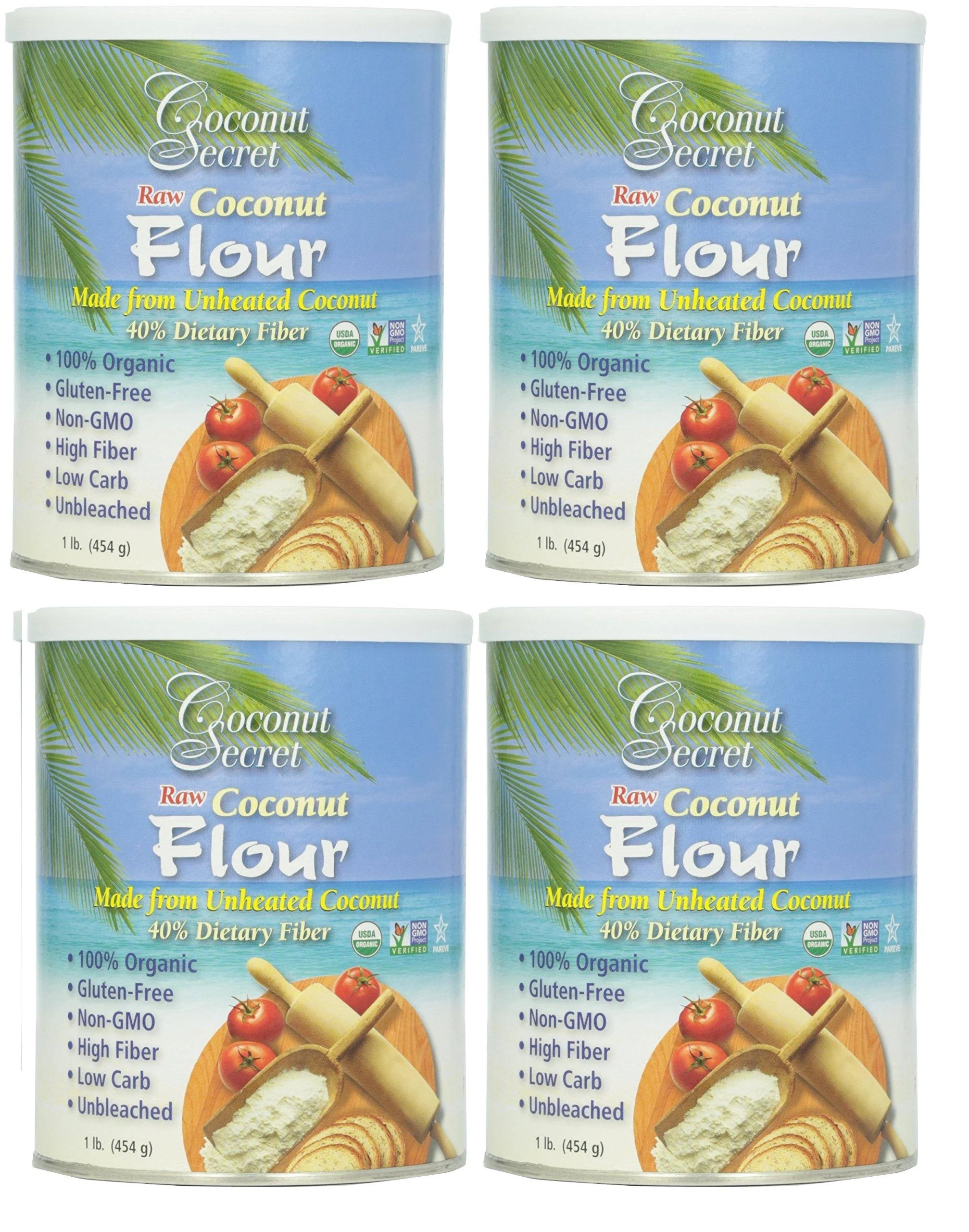 Coconut Secret Raw Coconut Flour 1 lb (454 g)