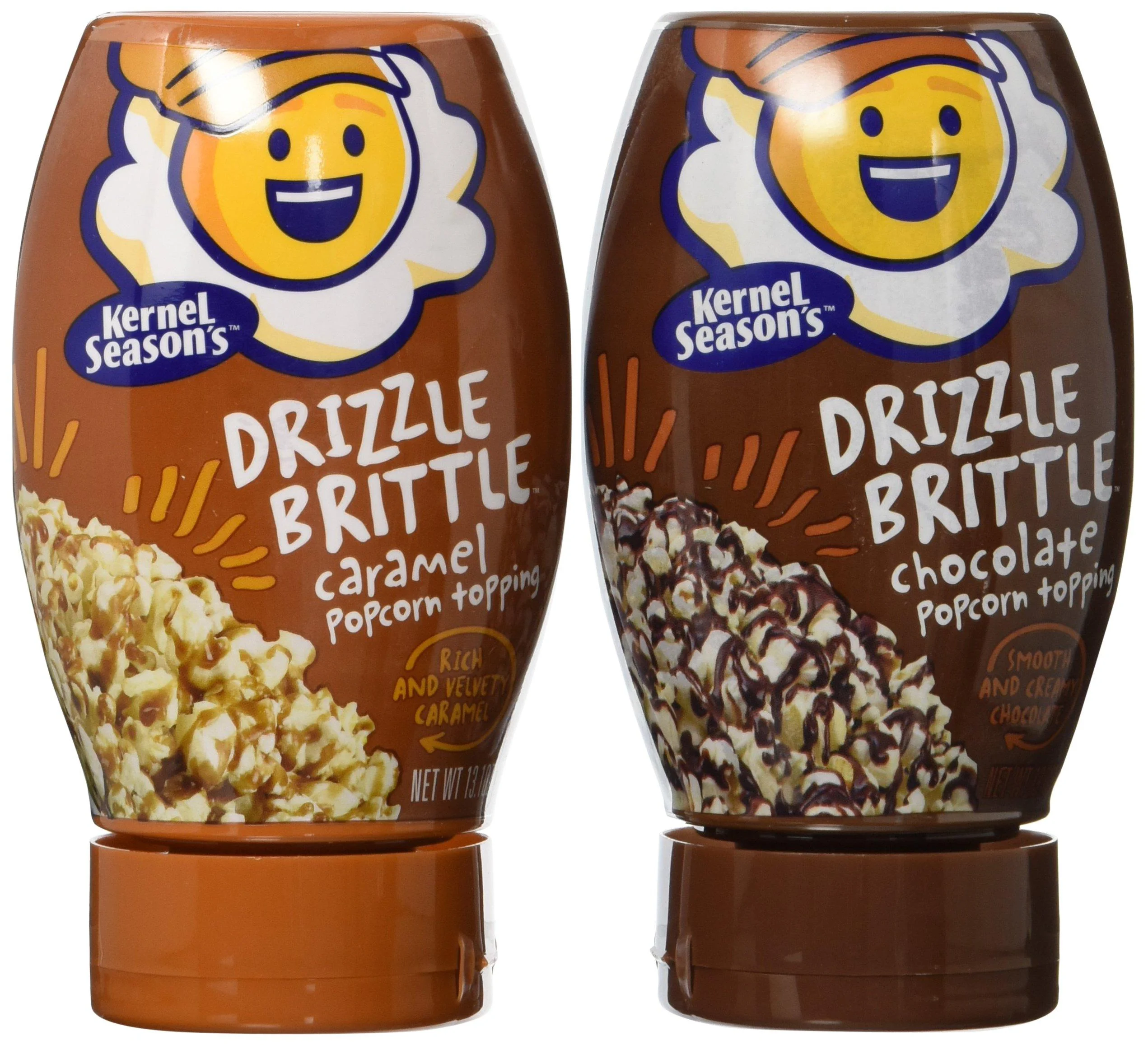 Kernel Season's Drizzle Brittle, Variety Pack, 13.1 oz, Pack of 2 Popcorn Variety Pack 13.1 Ounce (Pack of 2)