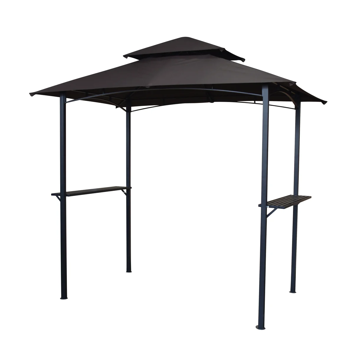 59662 Windsor Grill Gazebo, 94.88 in W Exterior, 59.45 in D Exterior, 96.46 in H Exterior, Rectangular - Seasonal Trends