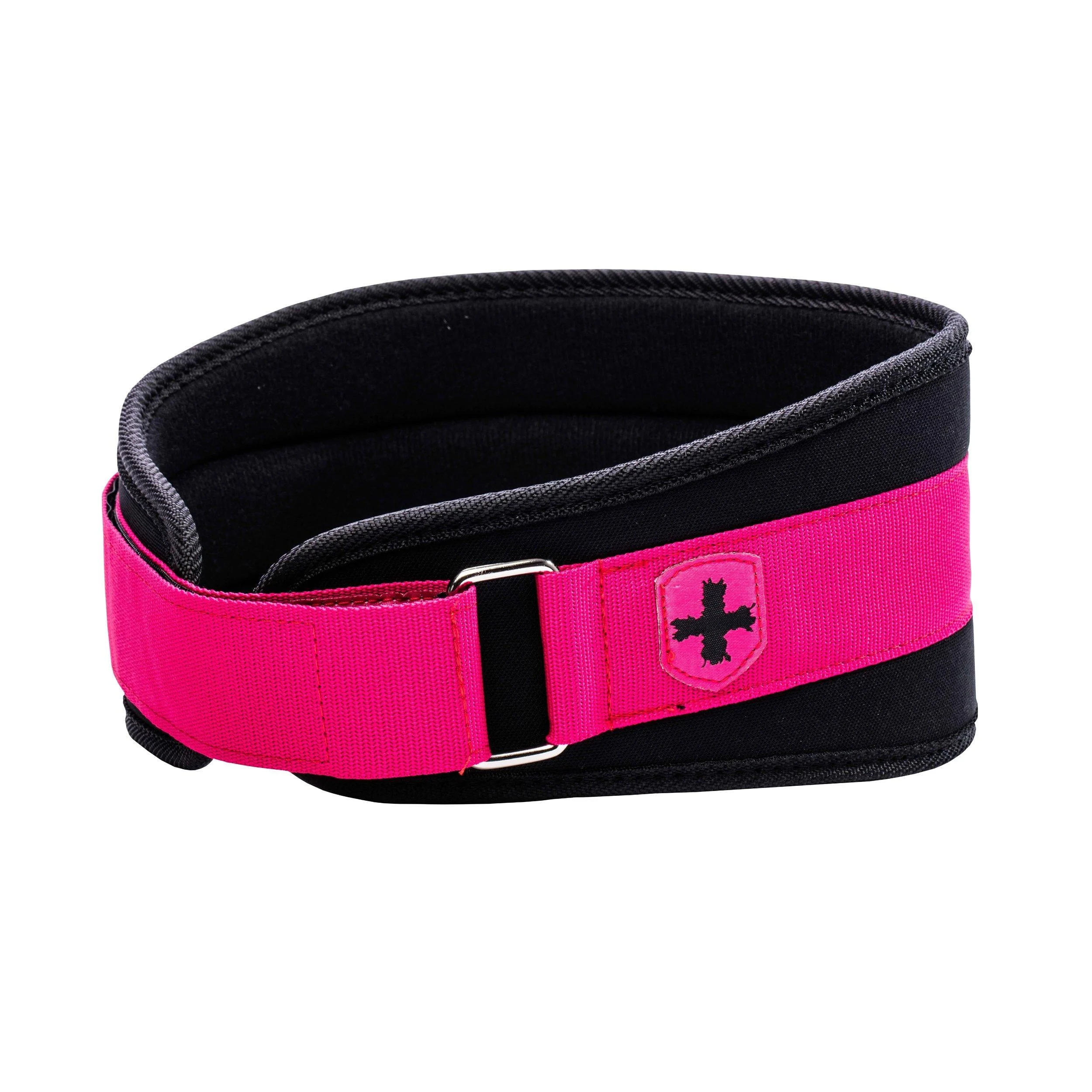 Foam Core Belt 4.5-Inch Weight Lifting and Workout Belt Medium Pink
