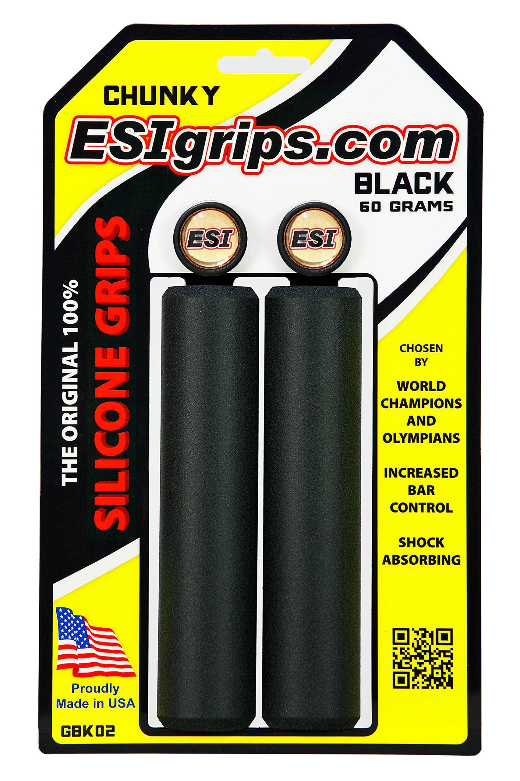 ESI Chunky MTB Grip Black - ESI Grips