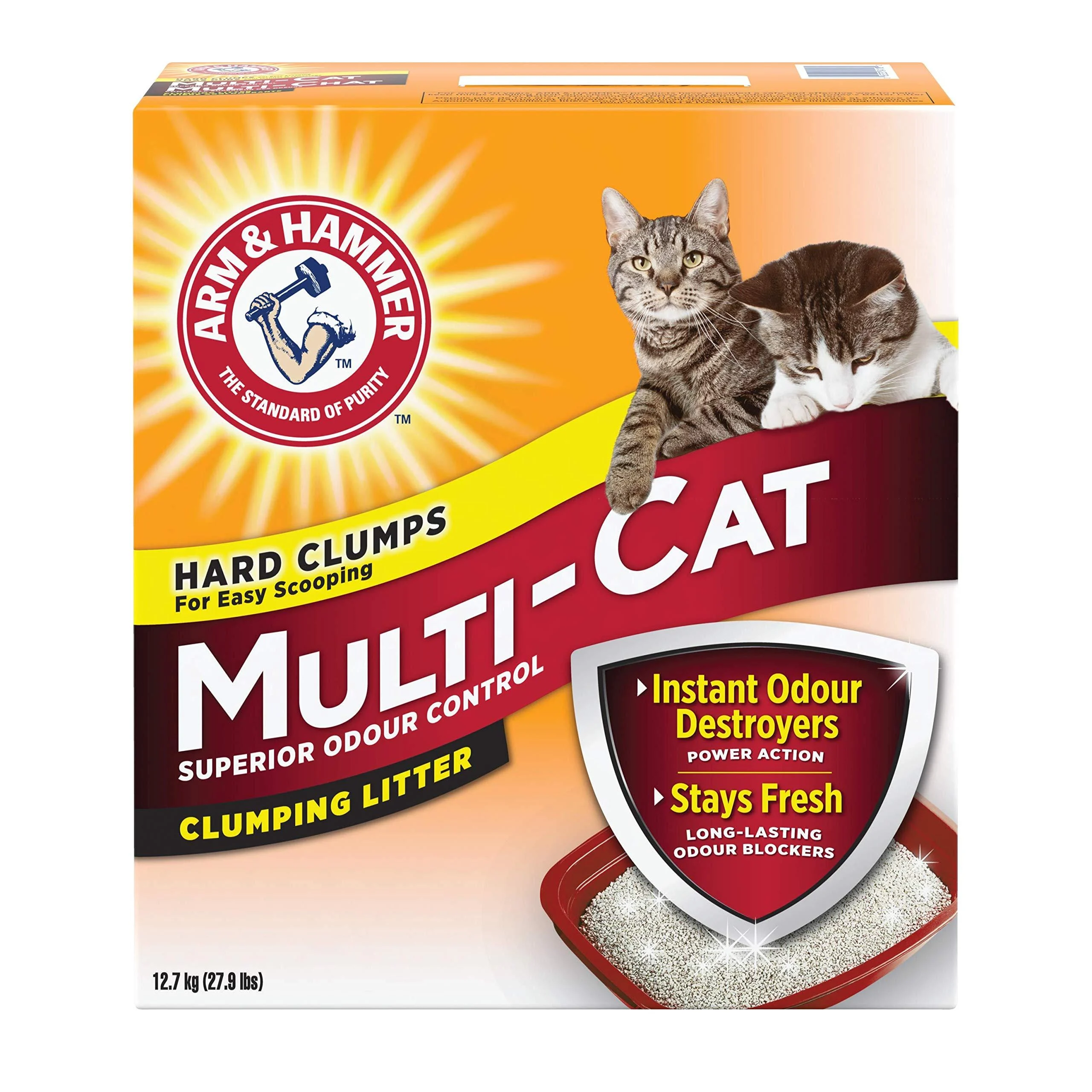 ARM & HAMMER Multi-Cat Litter Superior Odour Control 12.7-kg