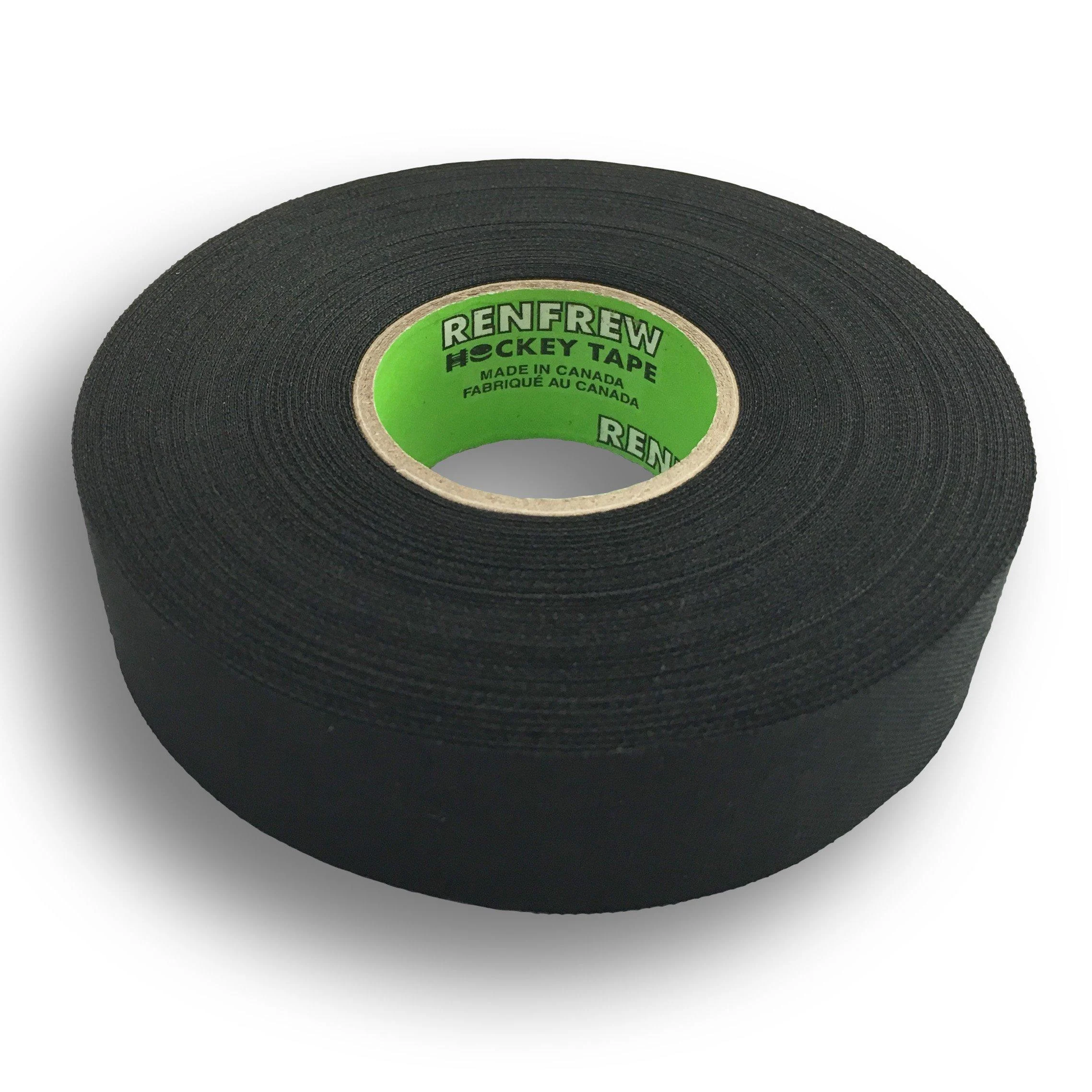 Renfrew Cloth Hockey Tape 1 (Straight Edge Black 25m)
