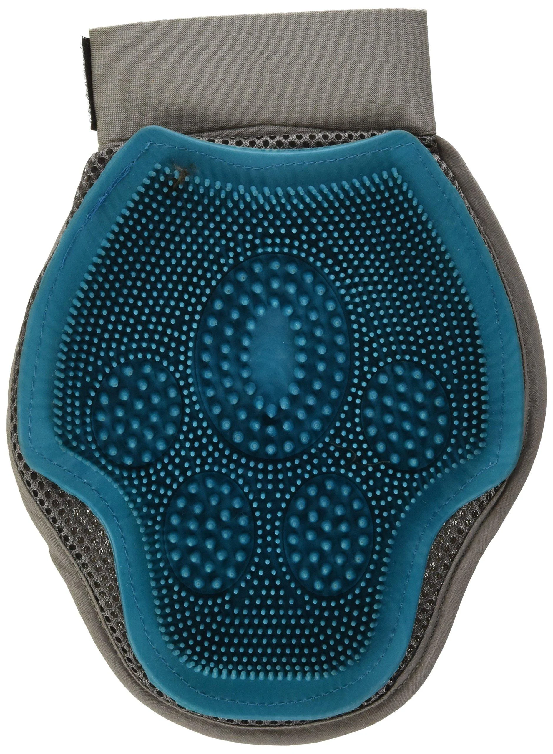 Furbuster 3-in-1 Grooming Glove Teal/Pearl Dog