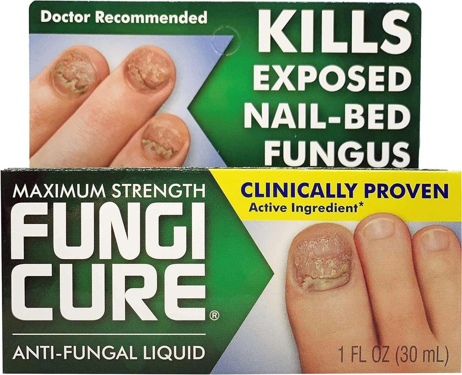 FungiCure Antifungal Liquid, extra strength, anti fungus 1 fl oz (30 ml)