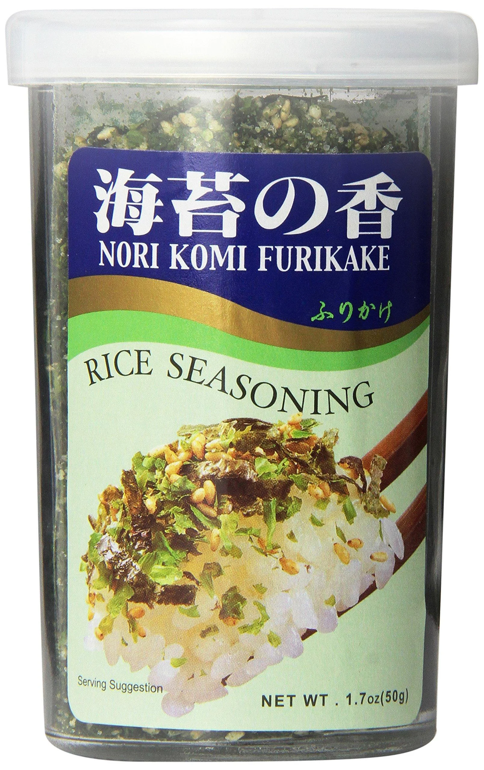 JFC International, Seasoning Furikake, 1.7 oz 1.7 Ounce (Pack of 1)
