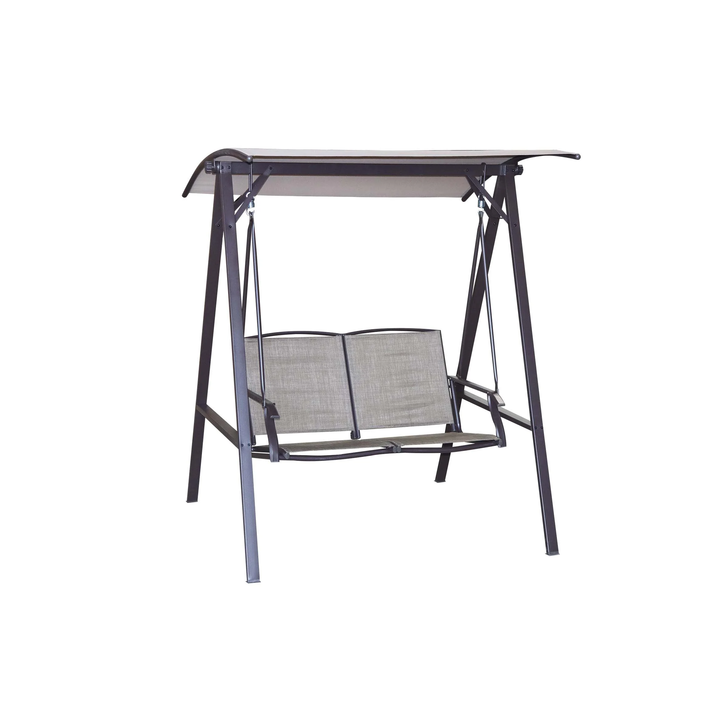YN8091 Swing, 450 lbs Seating, Steel Frame, Dark Brown Frame - Seasonal Trends