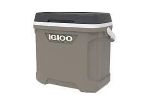 50556 Cooler, 30 qt Cooler, Carbonite/Sandstone - Igloo