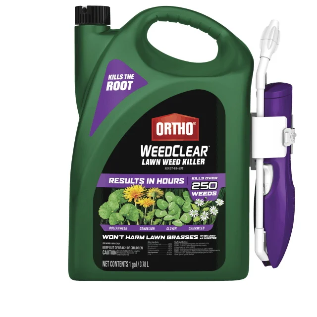 0448805 Weed Killer, Liquid, Clear, Spray Application, 1 gal Bottle - Ortho