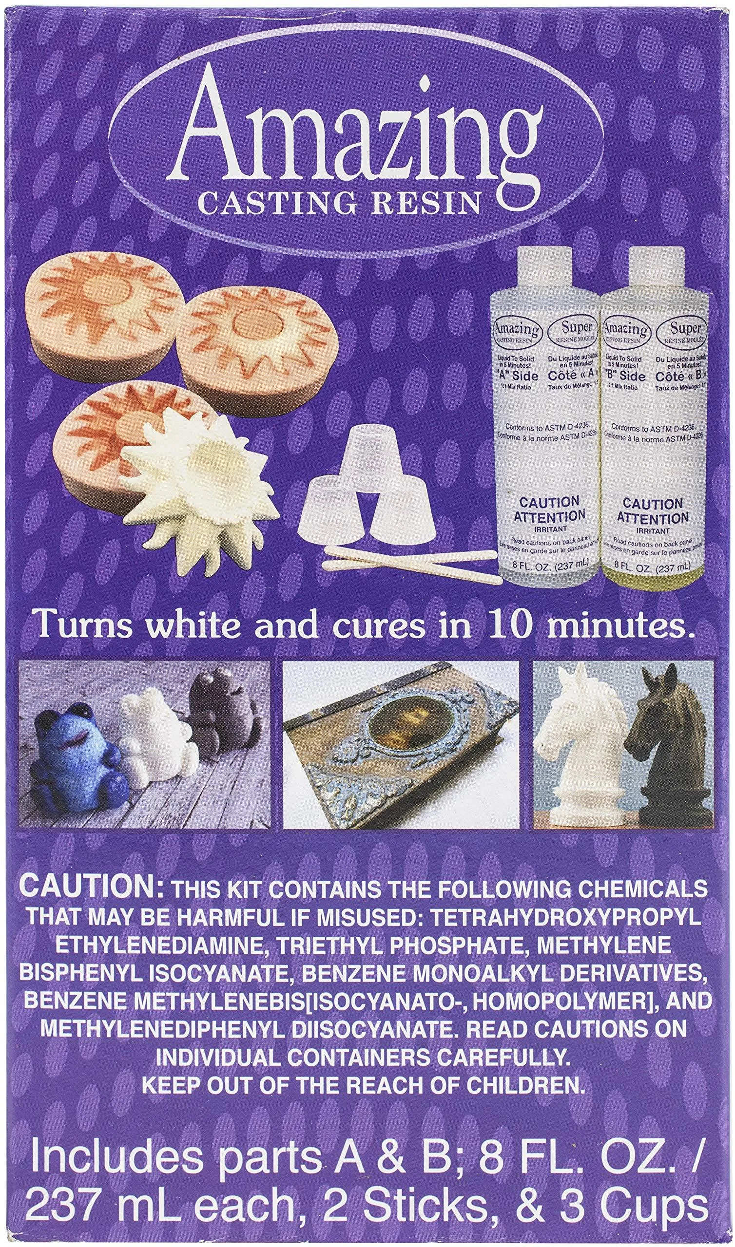 Alumilite Amazing Casting Resin 16-Ounce(8 Ounce each) 1 White