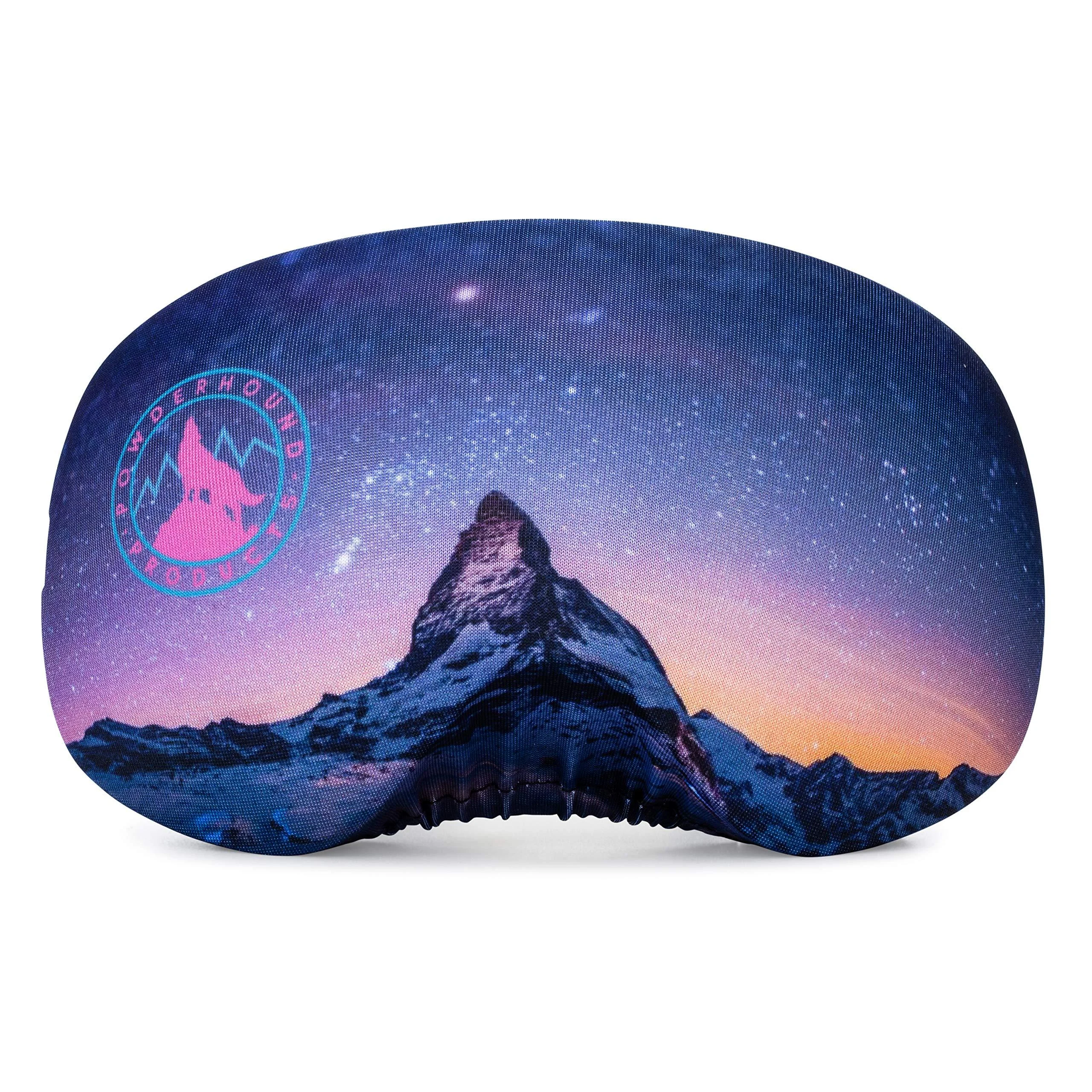 Ski Snowboard Goggle Cover Sleeve - Lens Scratch Dust Protection for Travel Storage and Apres Matterhorn Goggle Cover