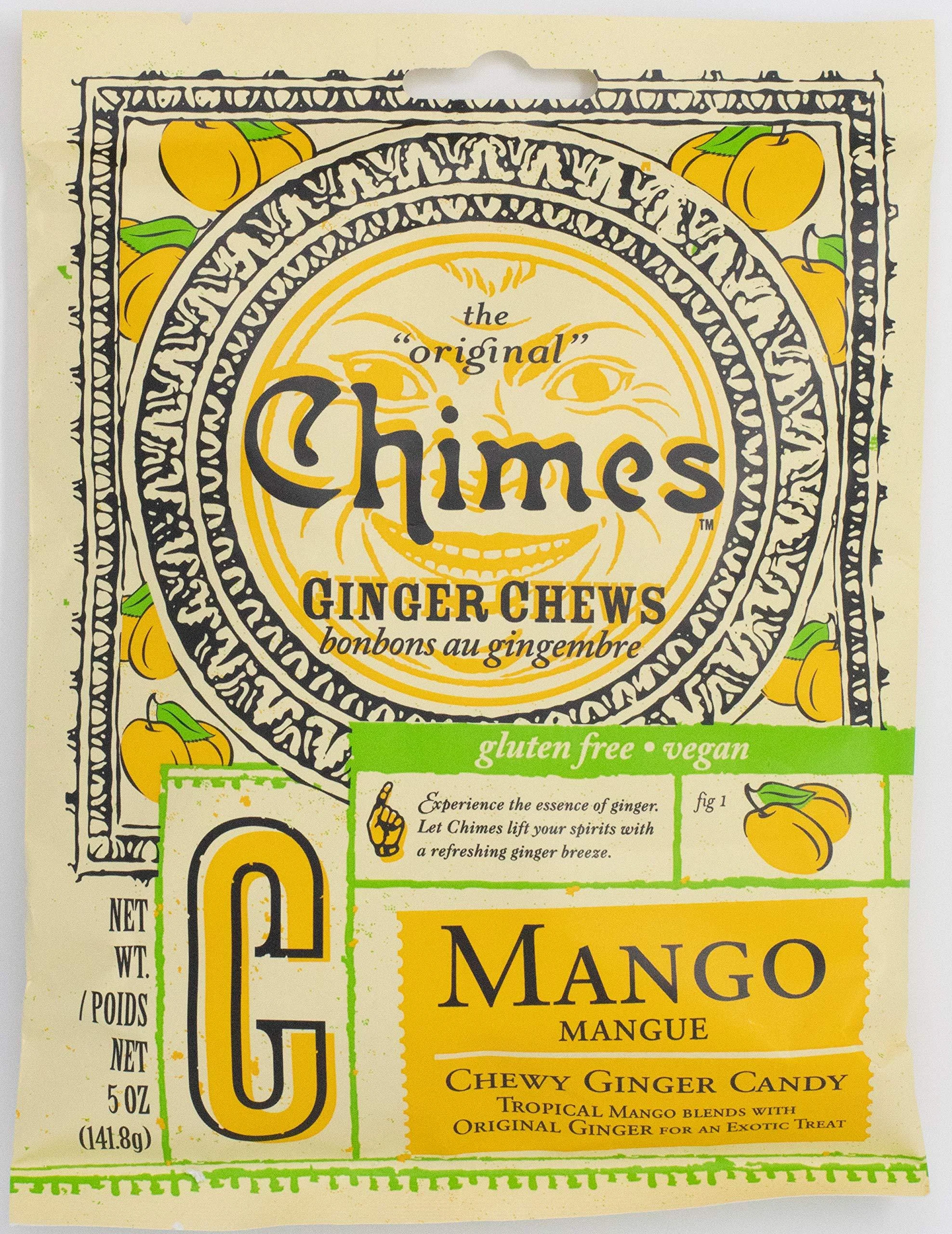 Chimes Ginger Chews Mango 5 oz (141.8 g)