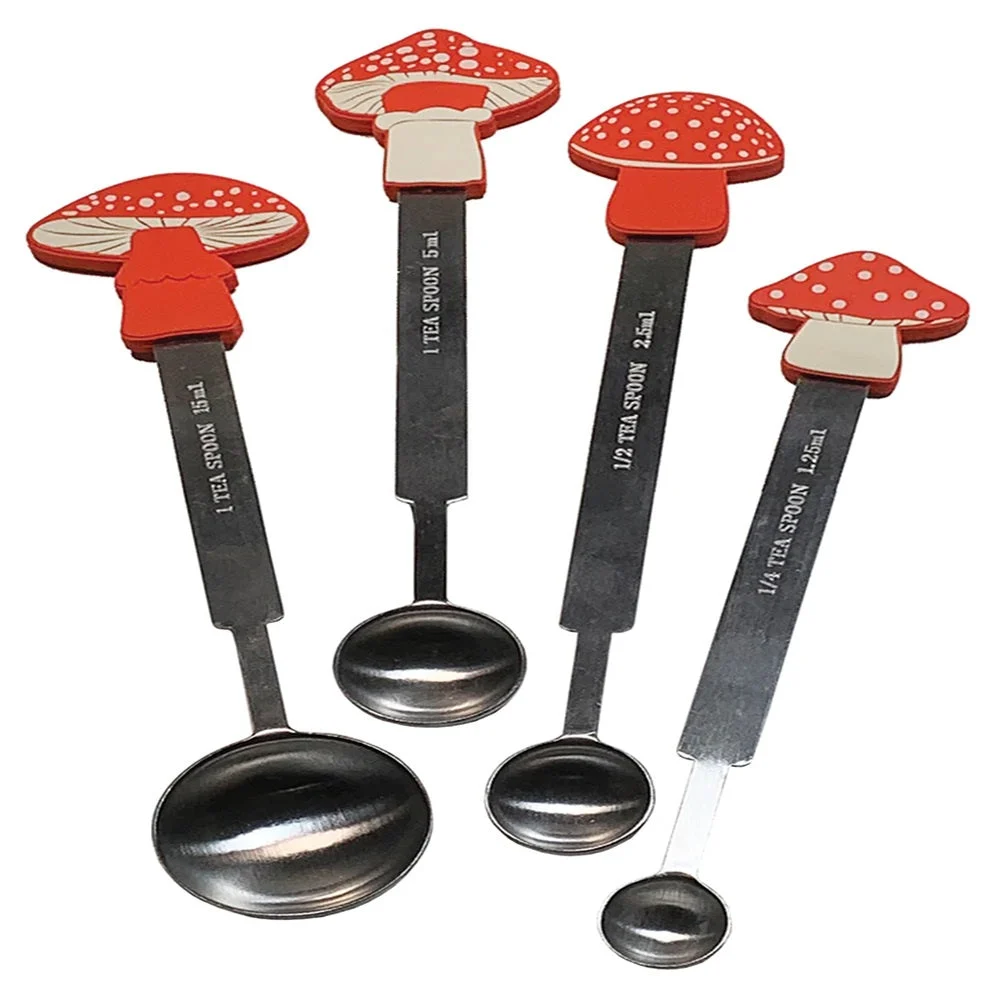 Mushroom Measuring Spoon Set - Streamline Inc.