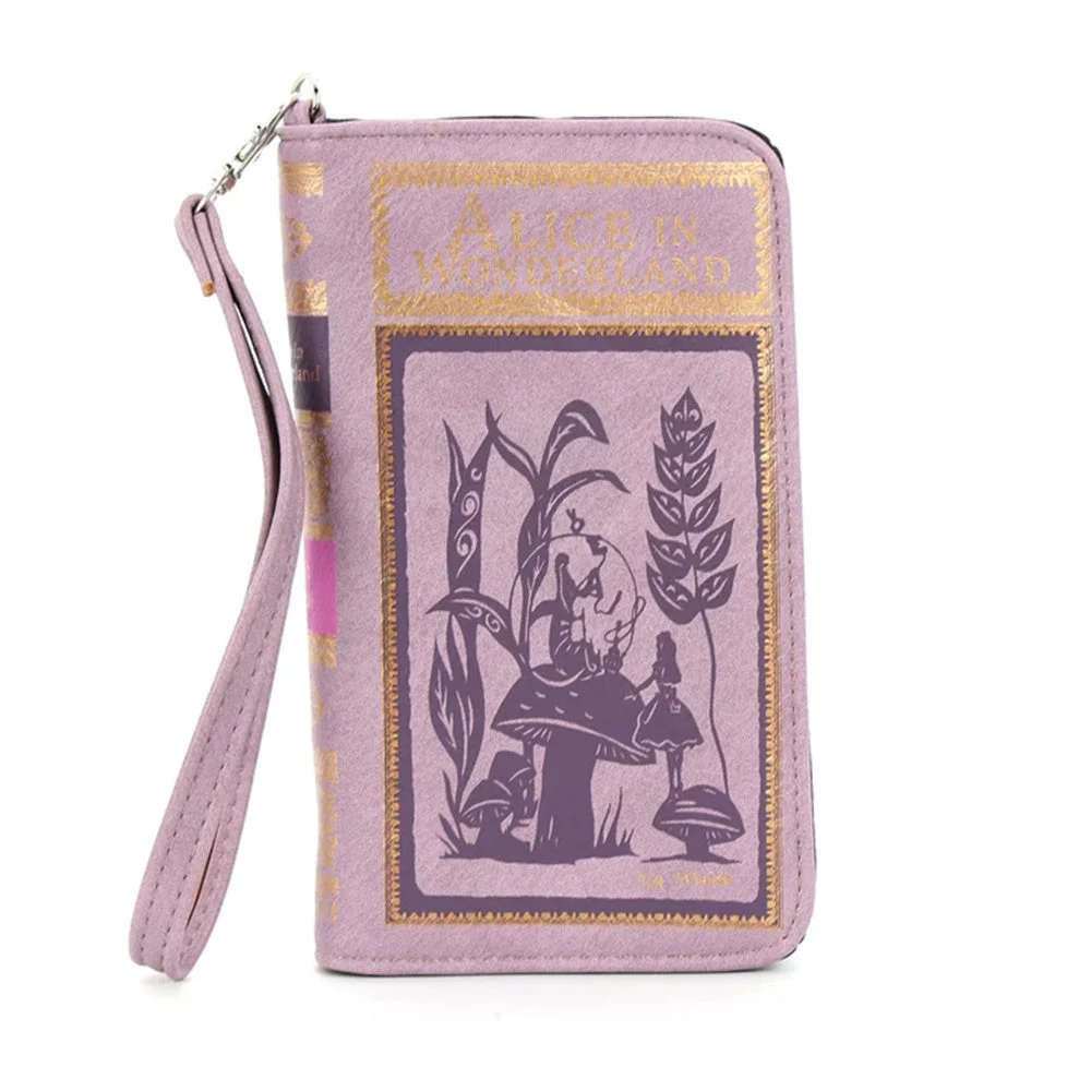 Alice In Wonderland Book Wallet - COMECO INC.