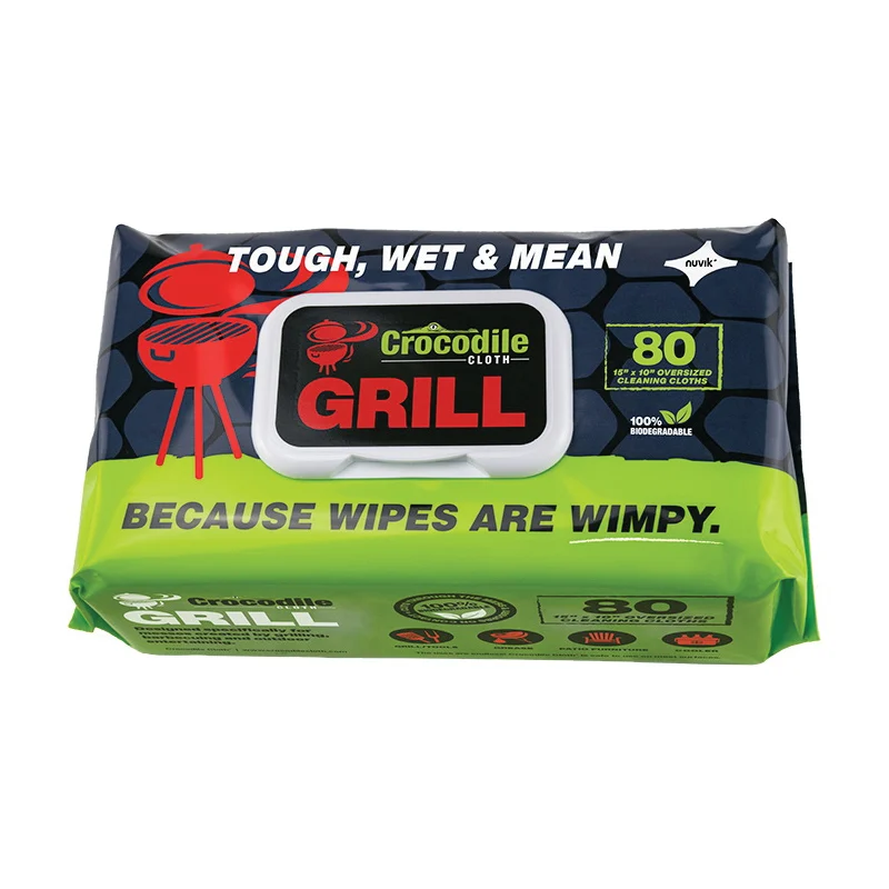 Consumer 6600 Grill Cleaning Cloth, 15 in L, 10 in W - Crocodile Cloth