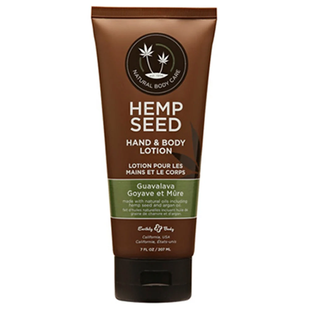 Earthly Body Hemp Seed Hand & Body Lotion - Guavalava 7oz