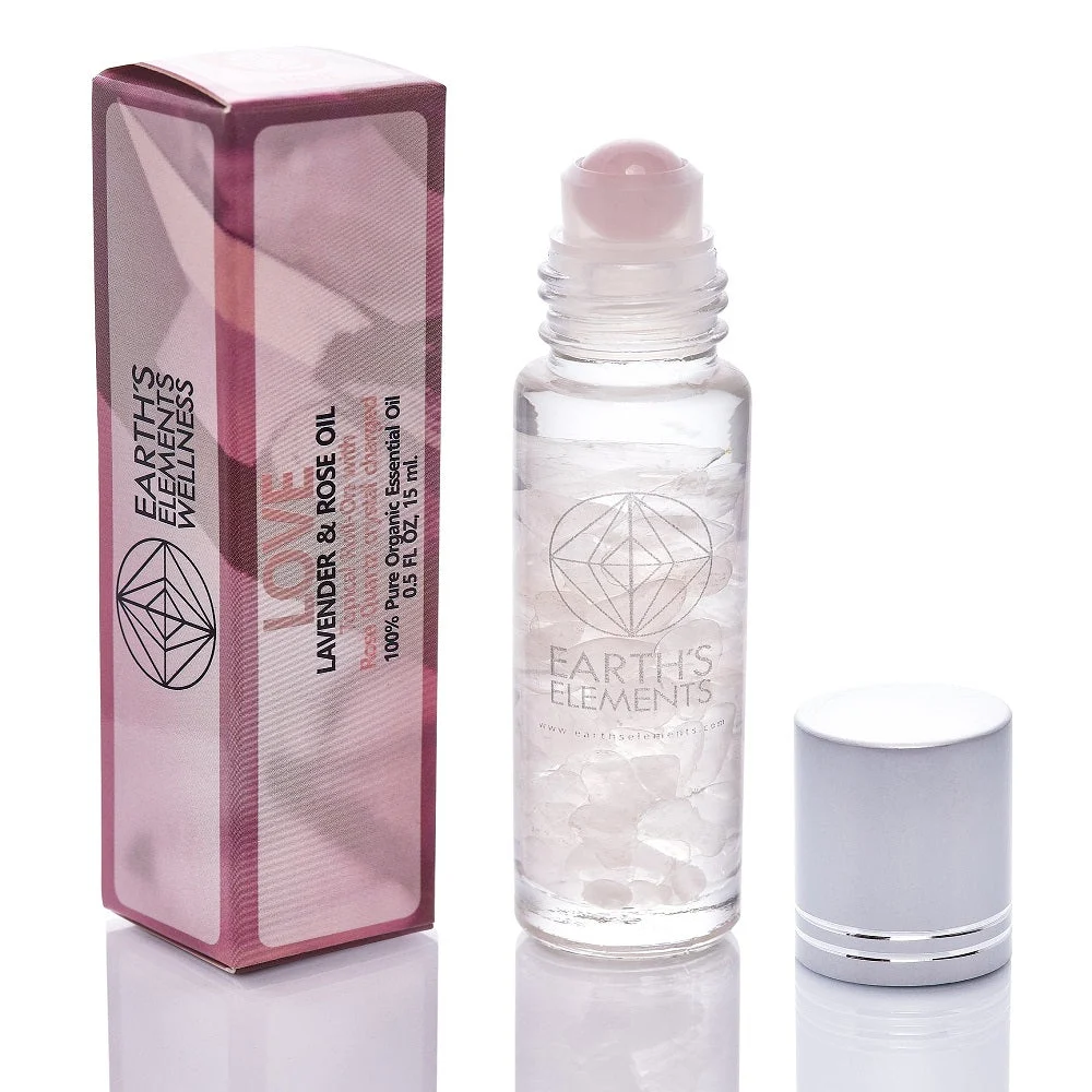 Earth’s Elements Love Crystal Roll On Oil - EARTH'S ELEMENTS