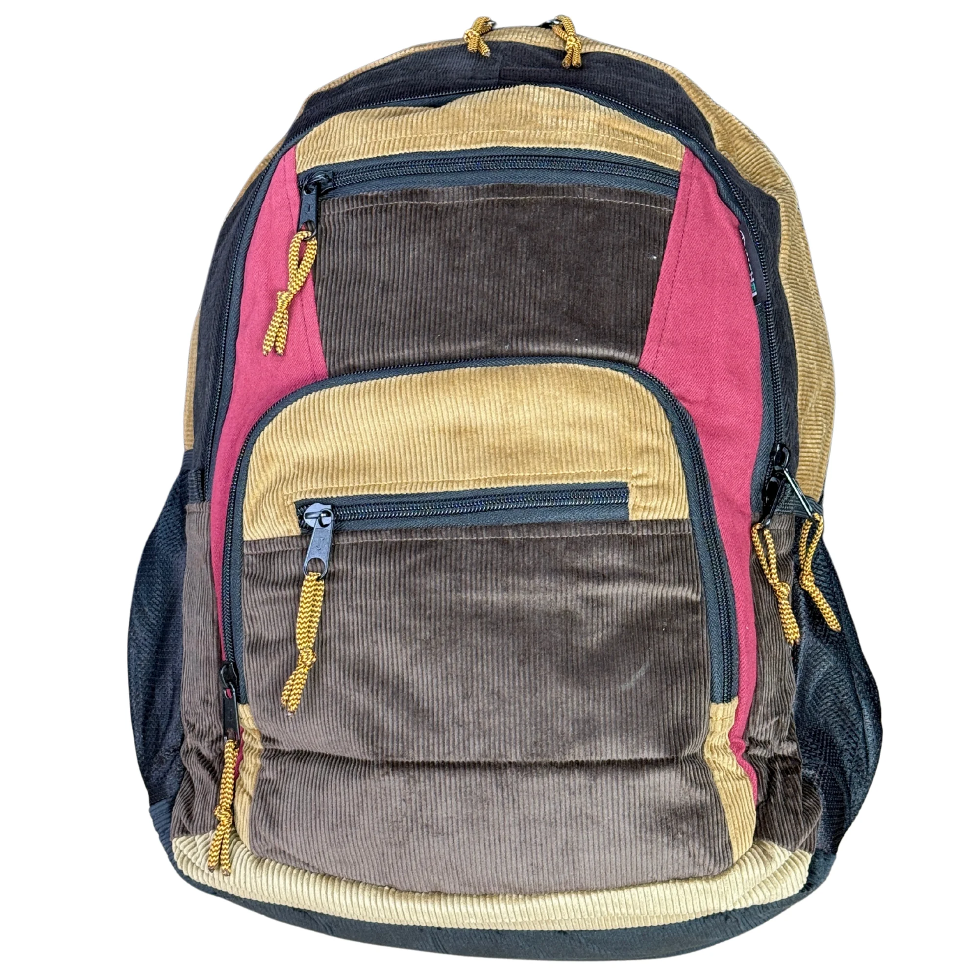 Big Patchwork Corduroy Backpack - Ixchel - Amazon