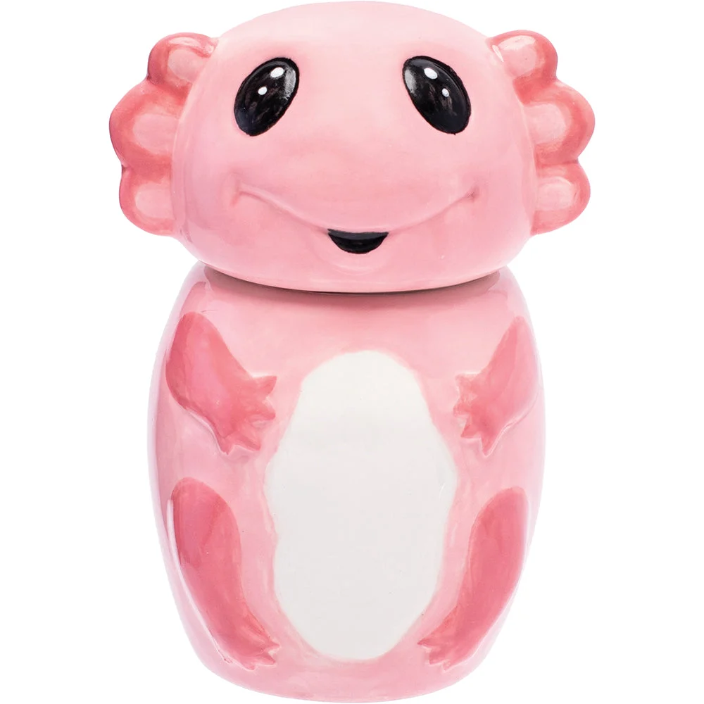 Axolotl Stash Jar - East West Trading Corp