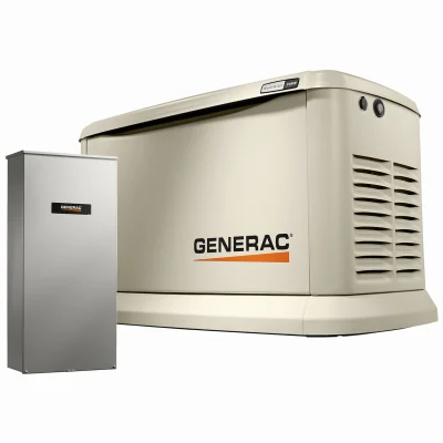 7210 Standby Generator, Air Cooled, 24/21 kW - Generac