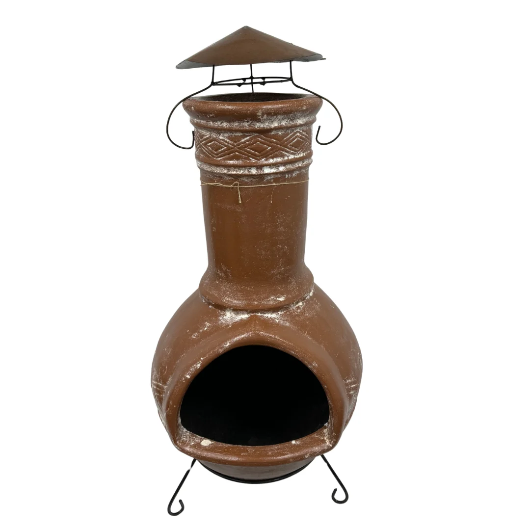 Metal Chimenea Topper - Creative Decor