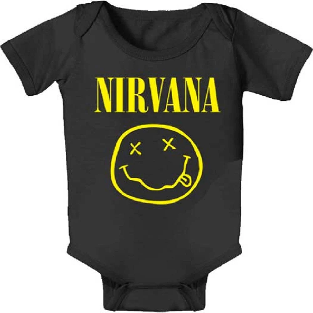 Nirvana Smile Onesie - Merch Traffic