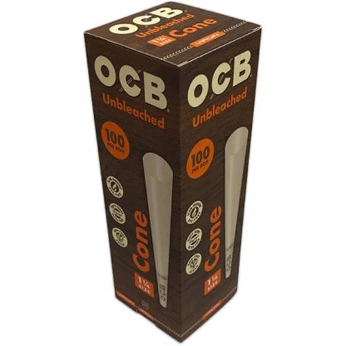 OCB Virgin Cone 1.25 100 pack - Medusa Distribution LLC