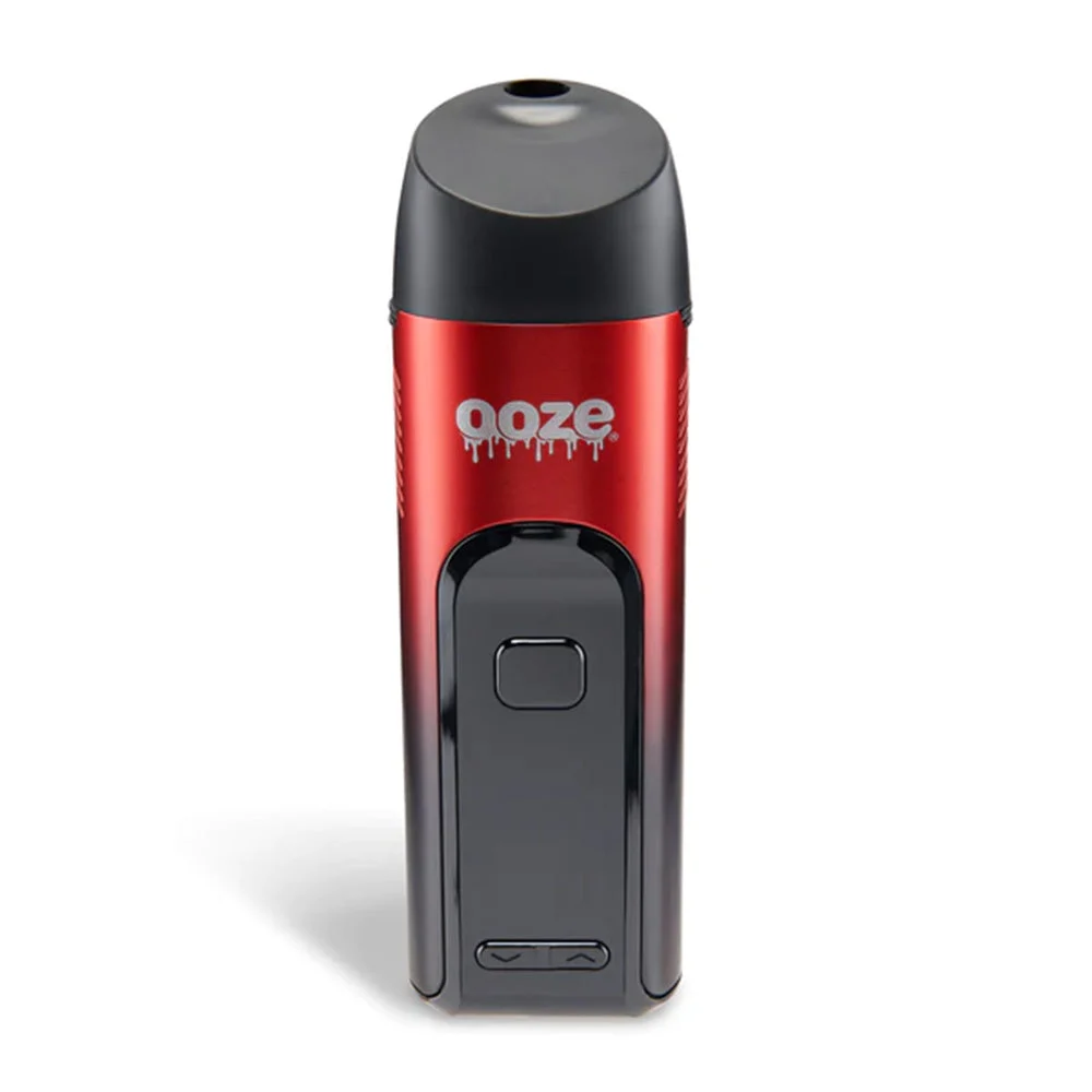 Ooze Verge Dry Herb Vape - Red Black