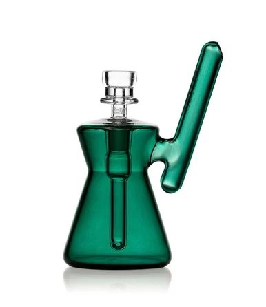 Hourglass Pocket Bubbler: Lake Green by GRAV