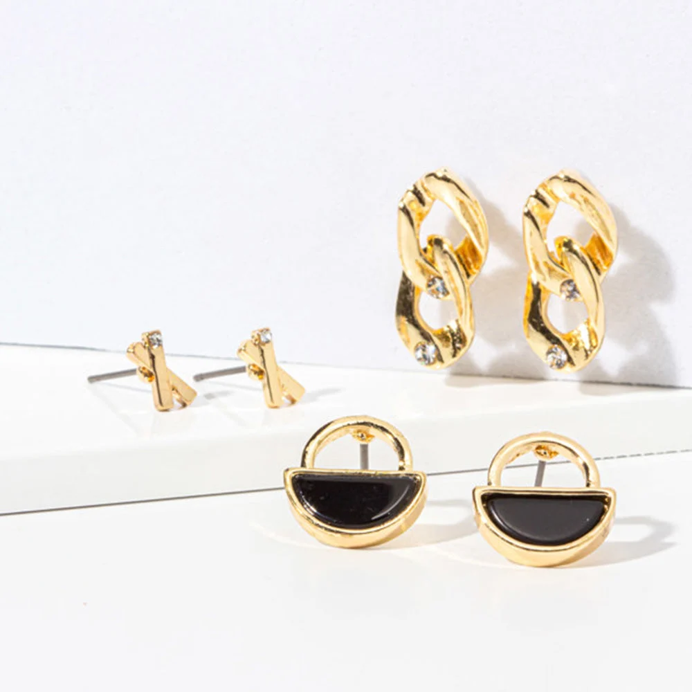 Soul Stacks Black Agate Terra Stone Mix & Match Earring Stack SALE - DM Merchandising