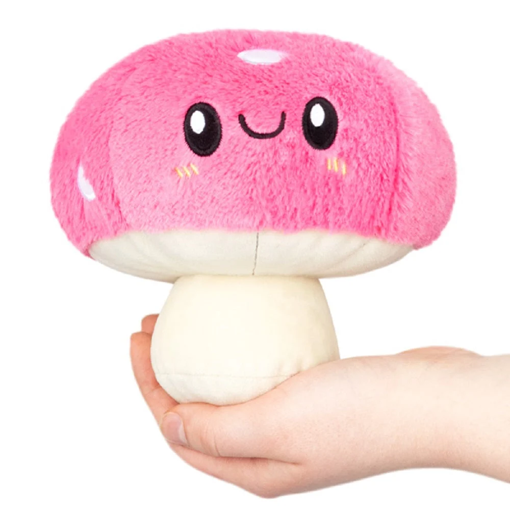 Squishable Snugglemi Snacker Pink Mushroom - Squishables