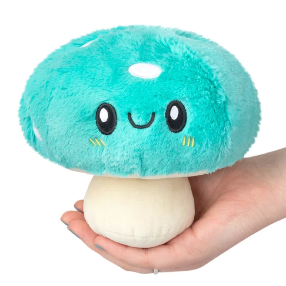 Squishable Snugglemi Snacker Turqoise Mushroom - Squishables