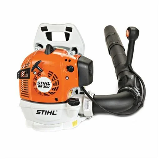 BR 200 Backpack Blower, Gas, 27.2 cc Engine Displacement, 2-Stroke Engine, 400 cfm Air, Black, Orange, White
