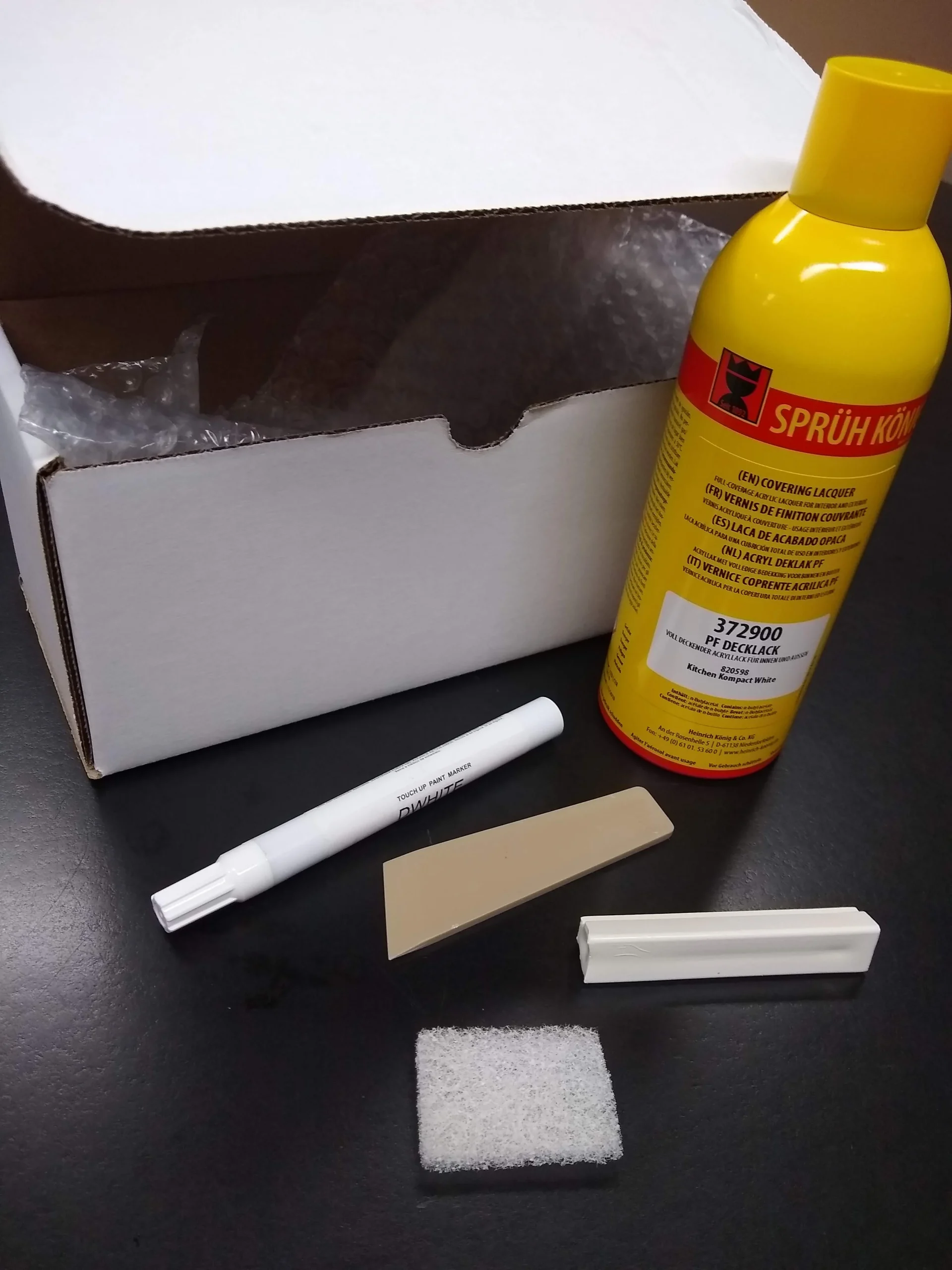 Touch Up Kit, White - Kitchen Kompact