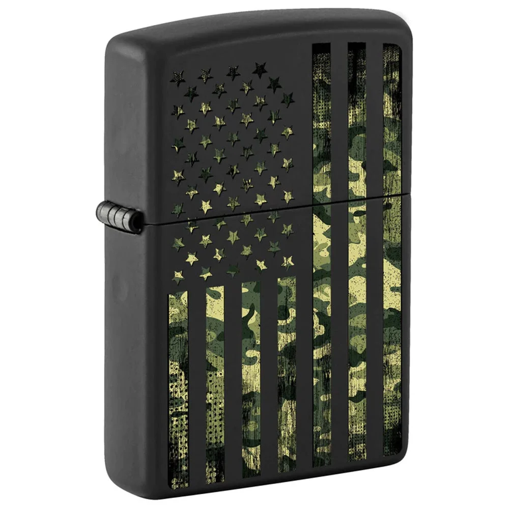 Zippo Lighter Camouflage United States Flag SALE - Lucas Lighters, LLC