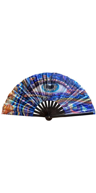 Psychedelic Third Eye Folding Fan - Sunshine Joy Distributing