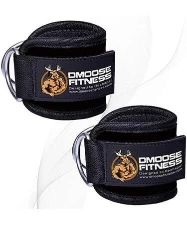 DMoose Fitness Ankle Strap for Cable Machines for Kickbacks Pair - Generic