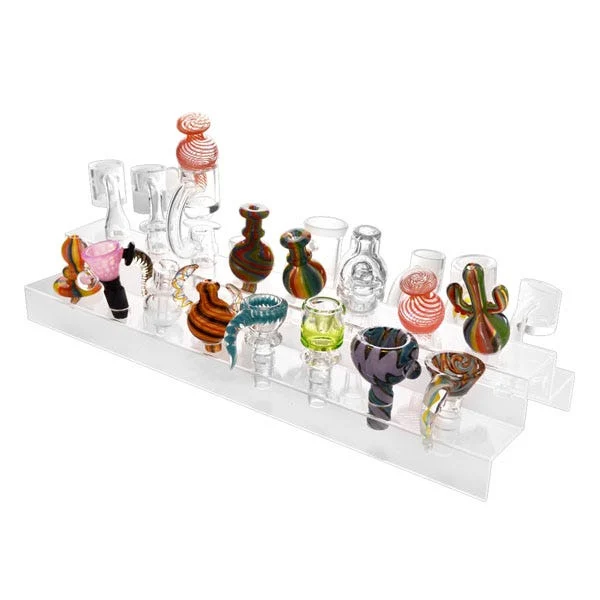Banger/Bowl Empty Clear Acrylic Display Stand | Holds 24 | 14/19mm F - New