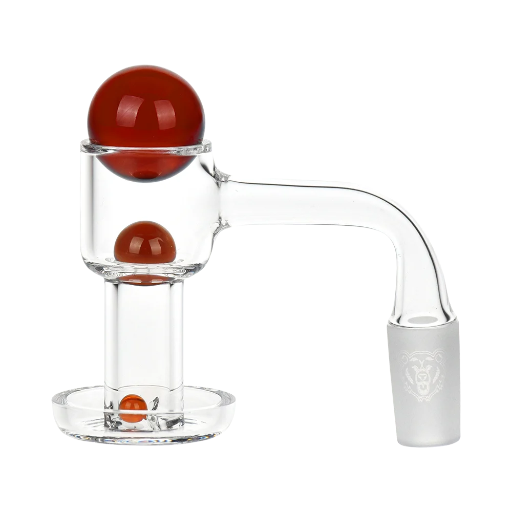 Bear Quartz V1 Slurper Banger Set | 14mm M | 4pc | 90 Degree - New