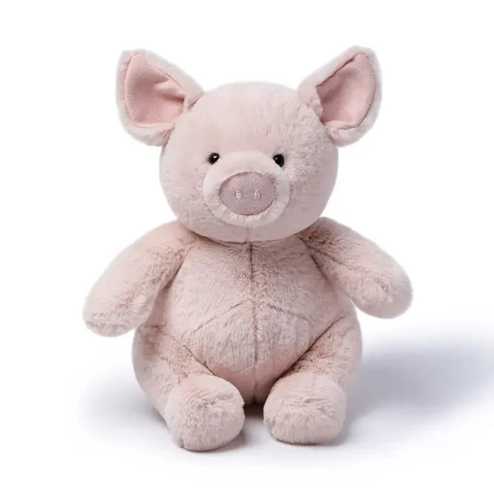 McHugs Pink Chubby Pig Stuffed Animal