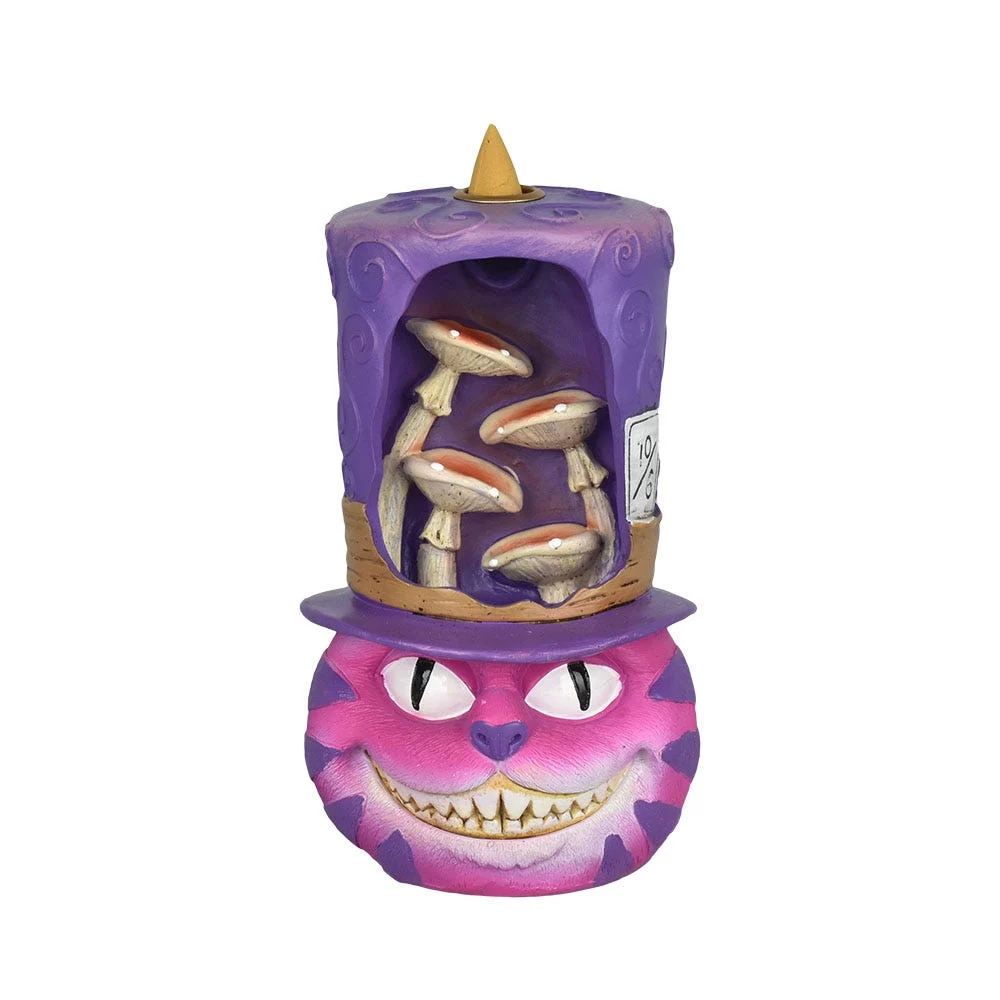 Cheshire Cat Backflow Incense Burner | 7" - New