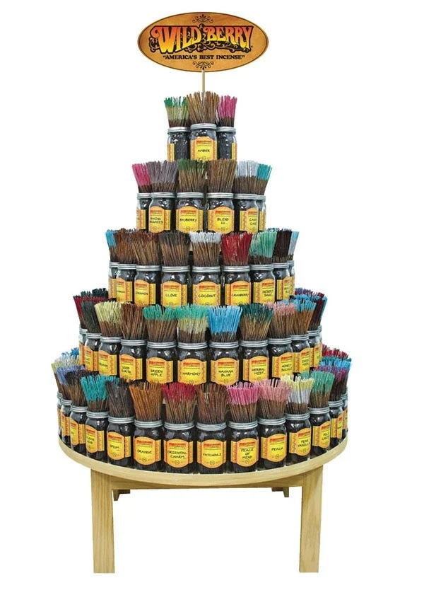 Wild Berry Round Display Rack Kit | 90 Scents - New