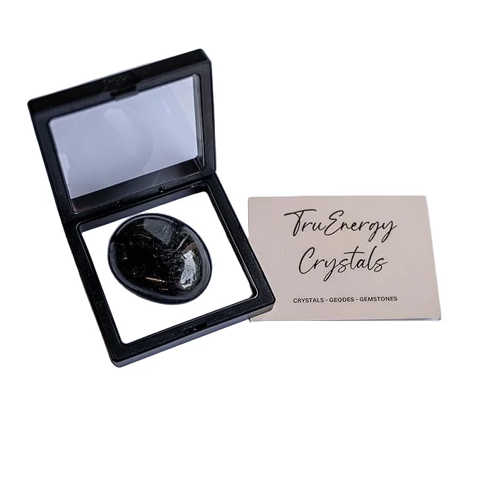 TruEnergy Black Tourmaline Palm Stone - 2"