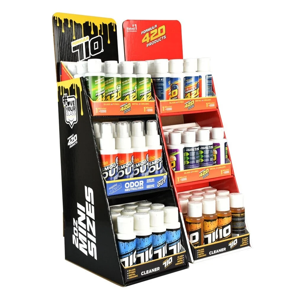 Formula 420 & Formula 710 Cleaner | 2oz | Assorted Varieties | 72ct Display - New