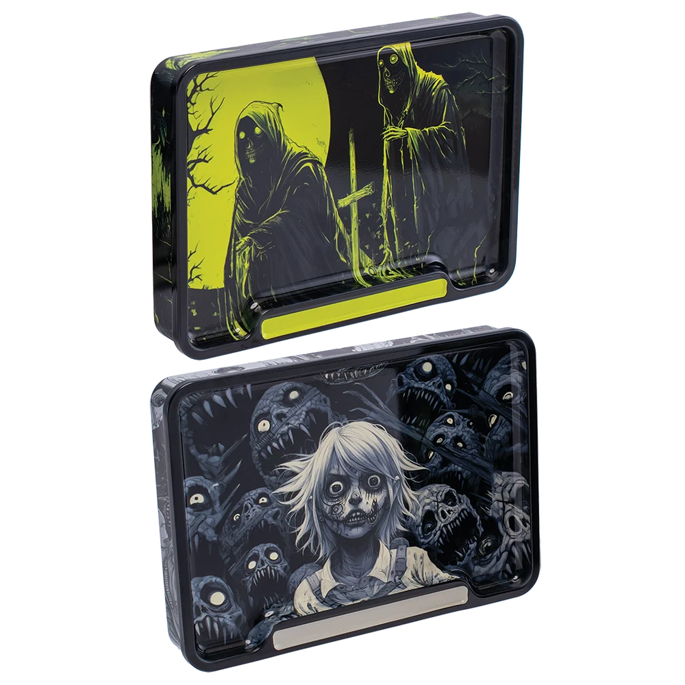 Fujima Rolling Tray Stash Box | Horror Assortment | 8"x5.75" | 6ct Box - New