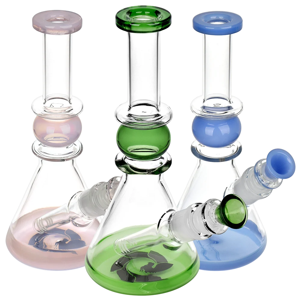 Glass House Orb Beaker Water Pipe | 8.5" | 14mm F - New