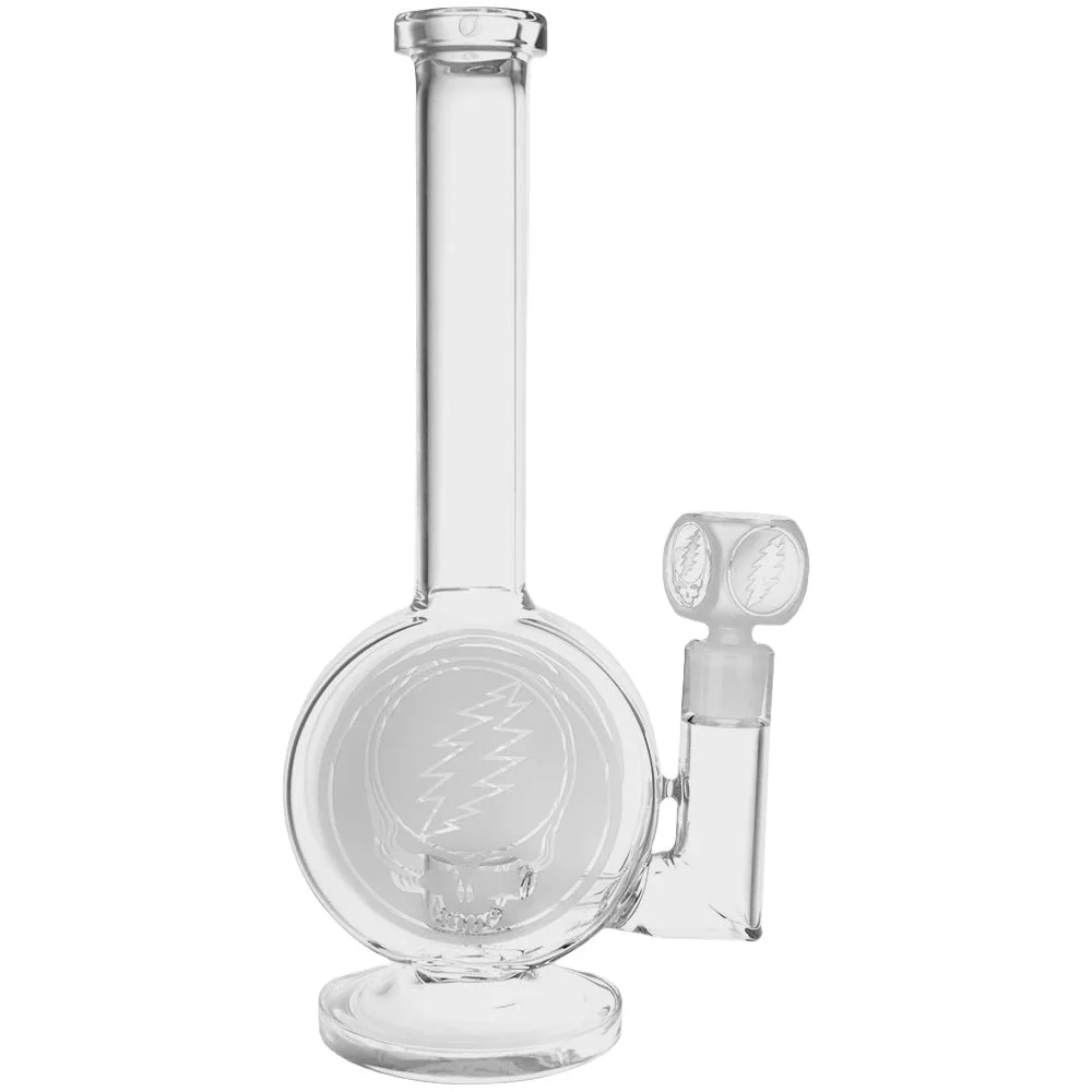 Pulsar x Grateful Dead 14" Round Steal Your Face Chugger Water Pipe SALE - All Fun Gifts